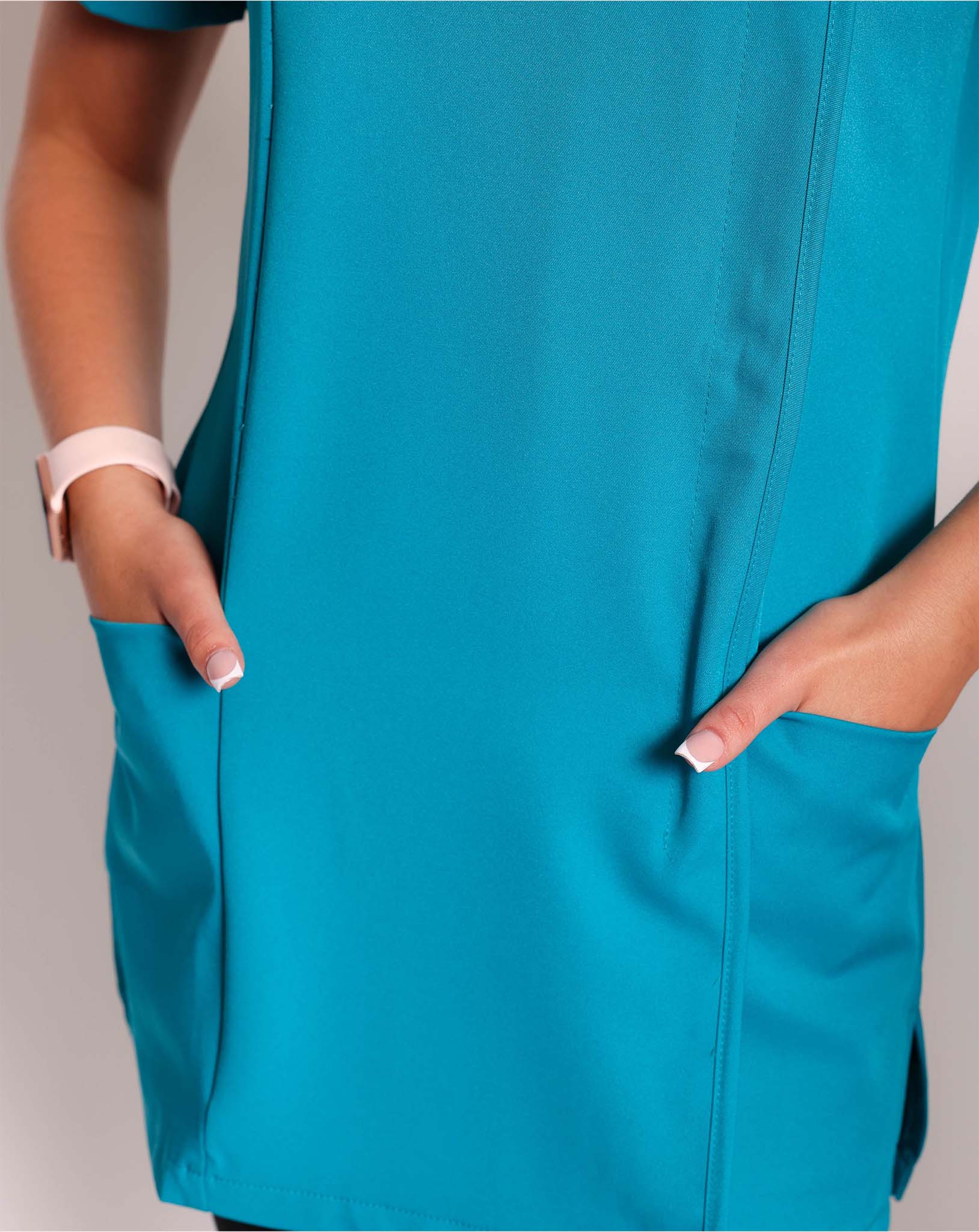 Eternity Women's Healthcare Tunic | Teal & Teal