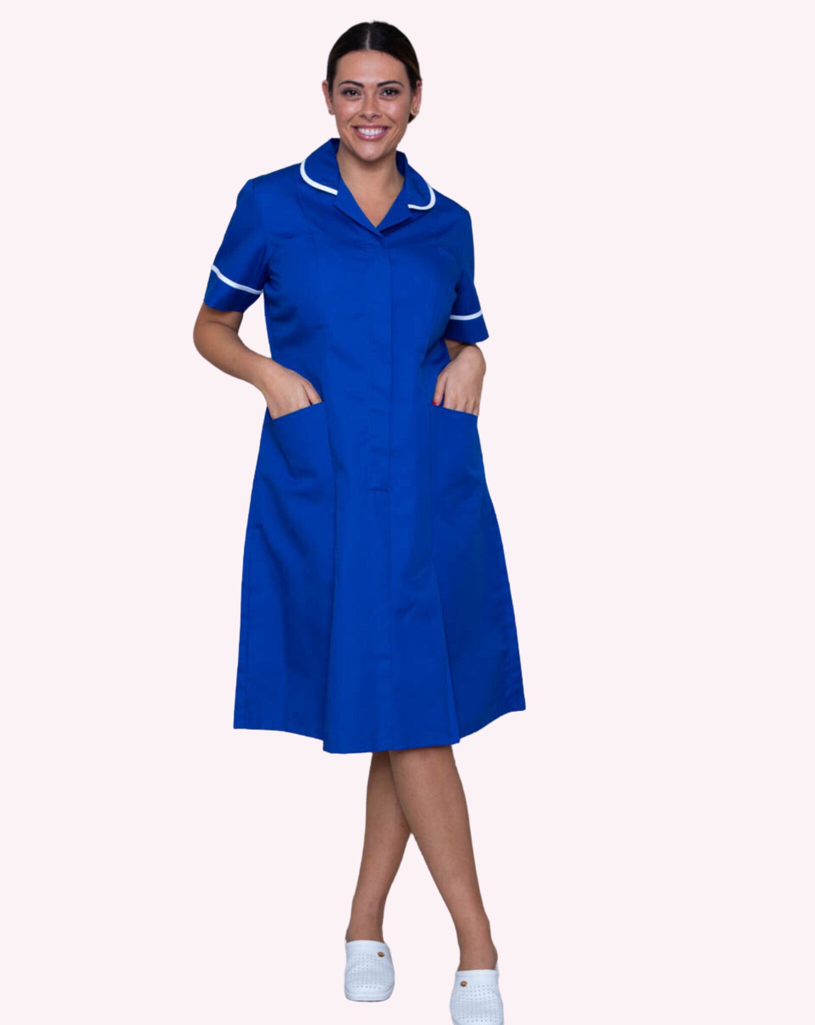 Halton Women's Classic Collar Healthcare Dress