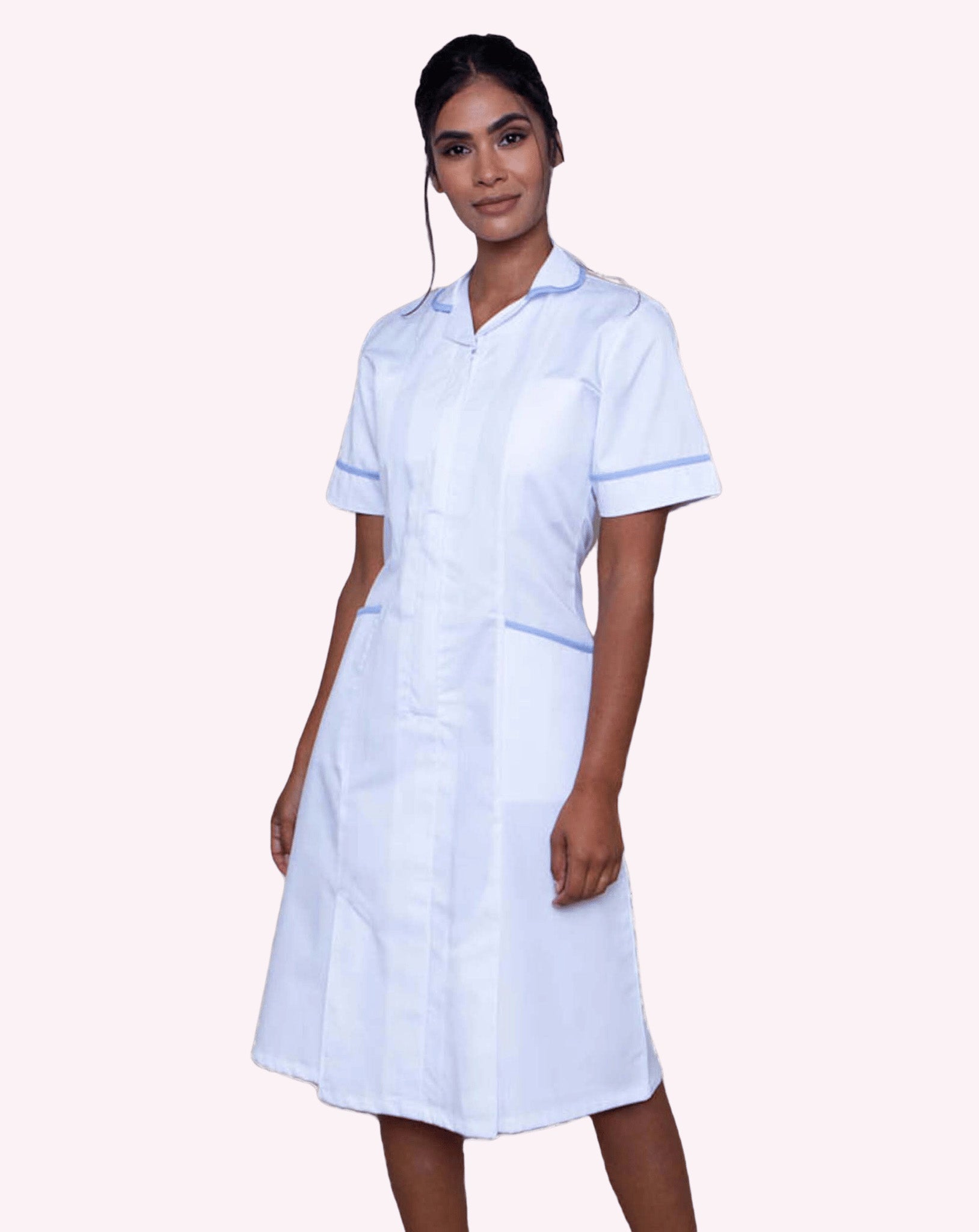 Hartford Women's Classic Healthcare Dress | White & Sky Hartford Women's Classic Healthcare Dress | White & Sky
