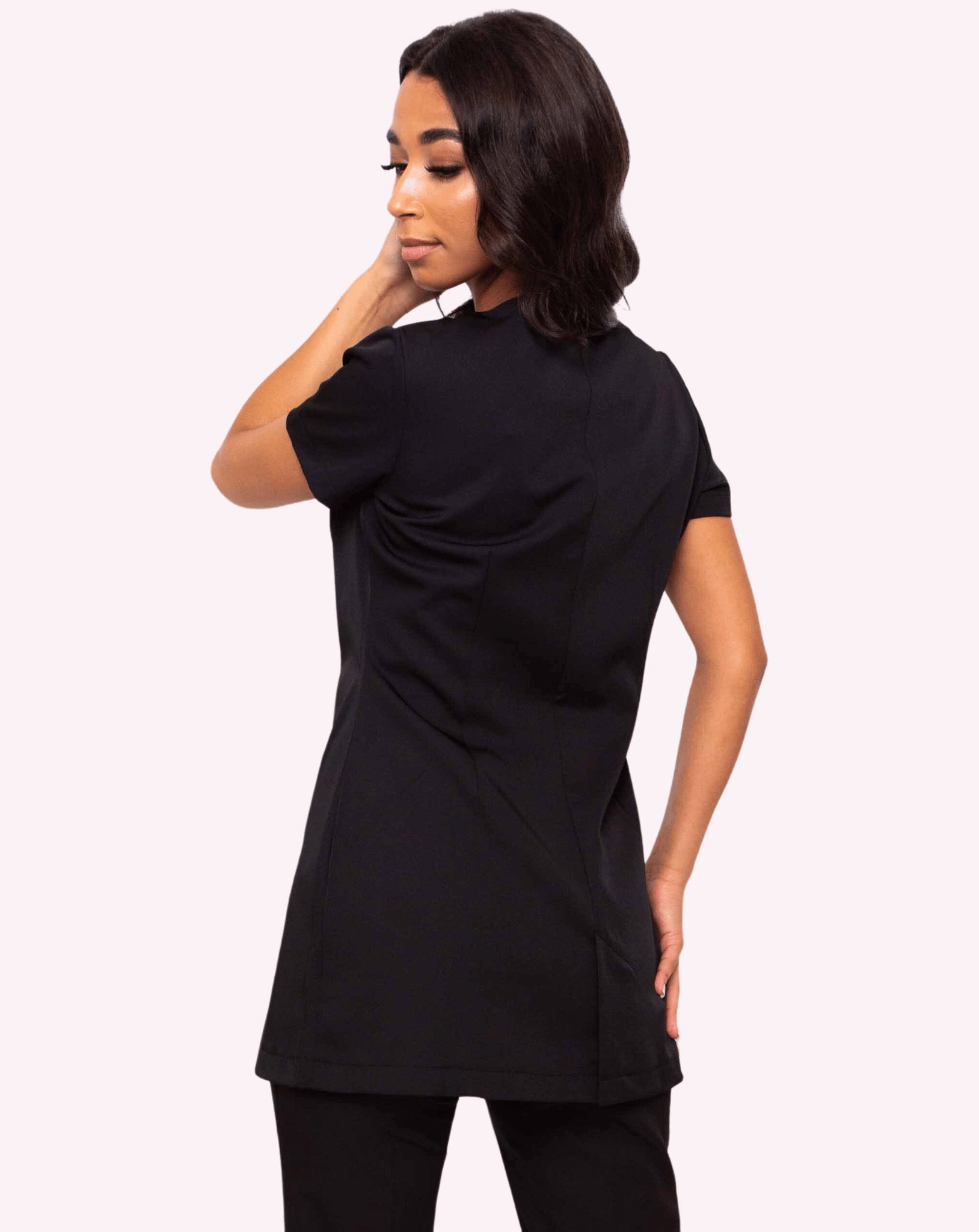 Hero Women's Round Neck Tunic | Black