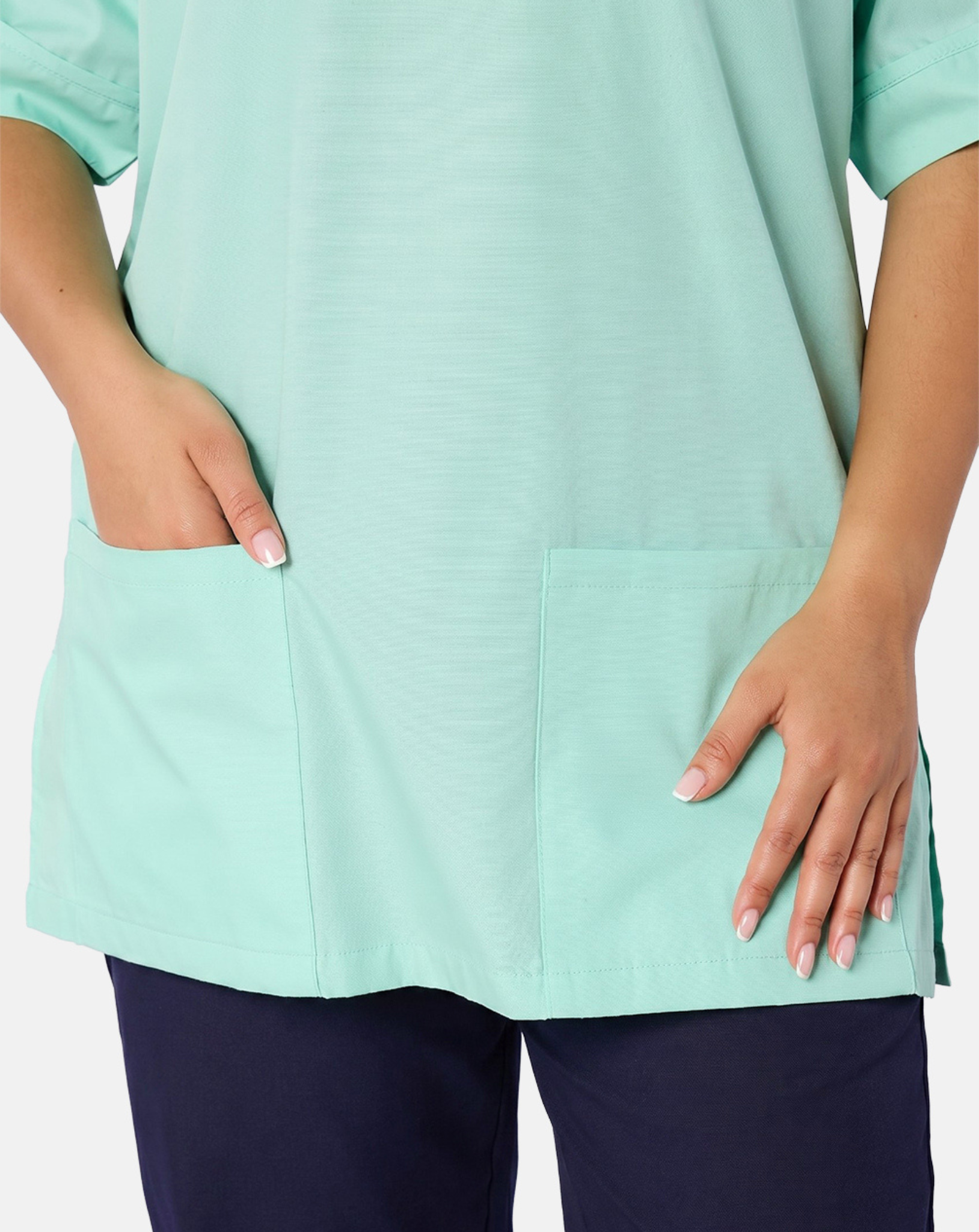 Lightweight Scrub Top | Eau De Nil