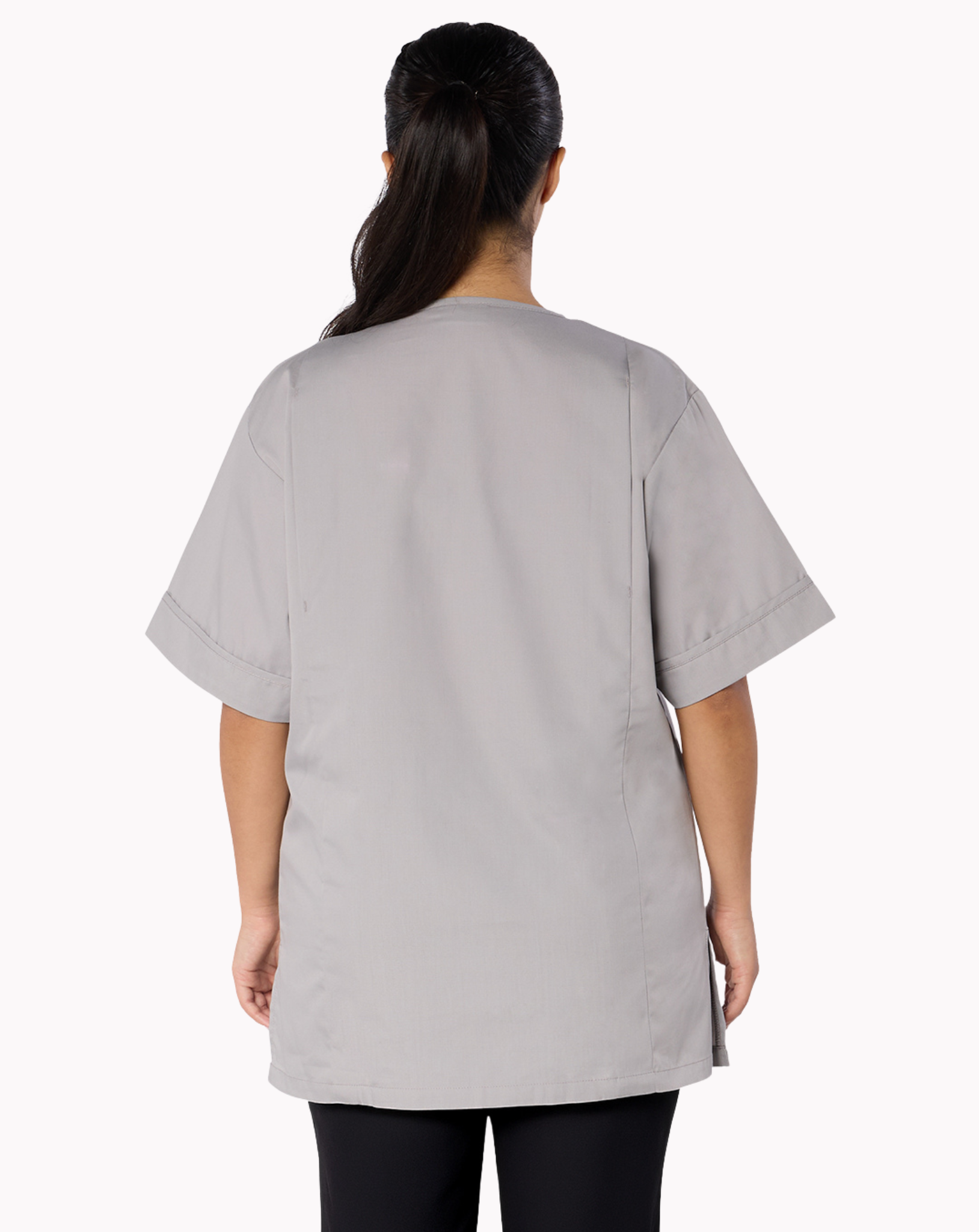 Lightweight Scrub Top - Grey