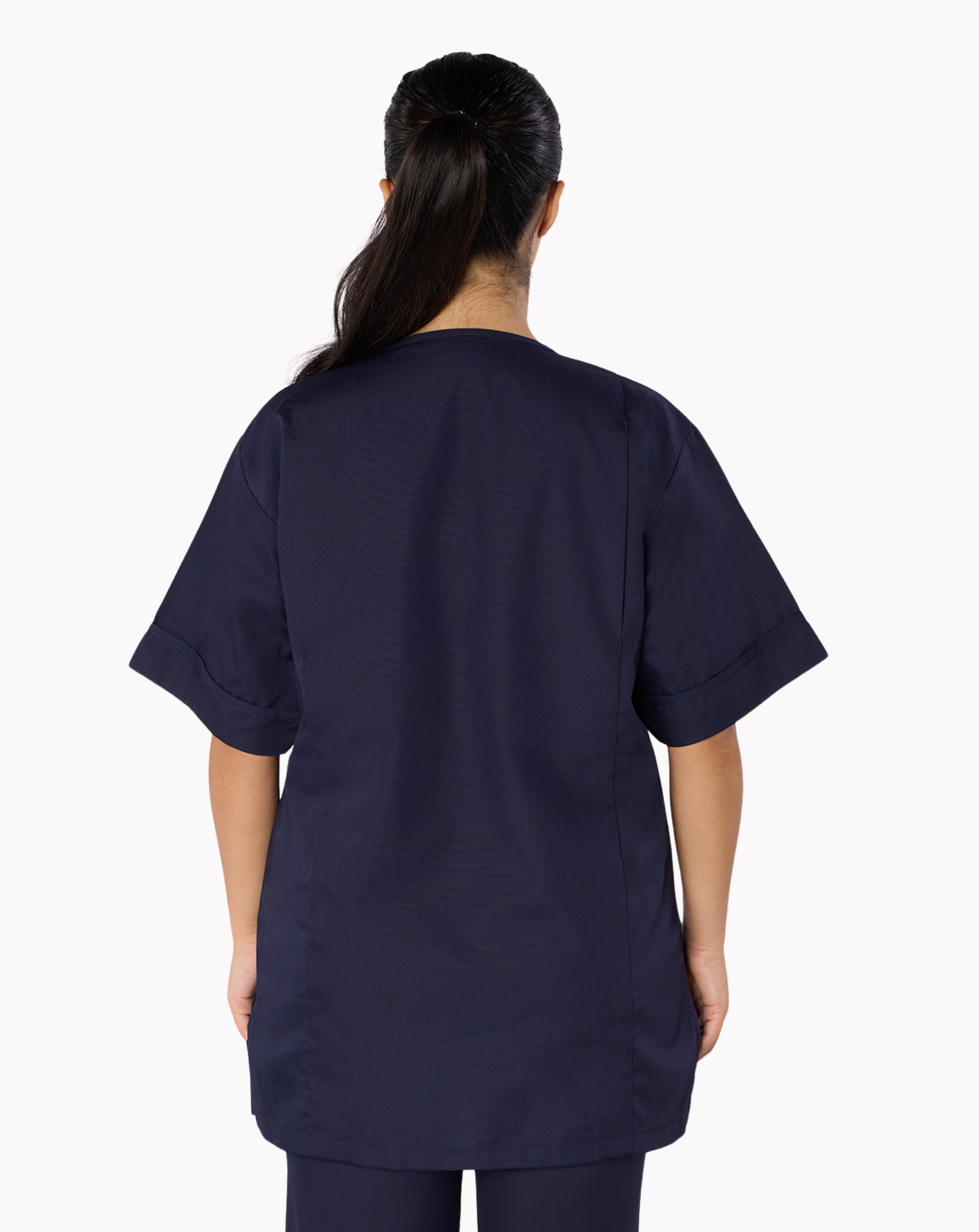 Lightweight Scrub Top - Navy