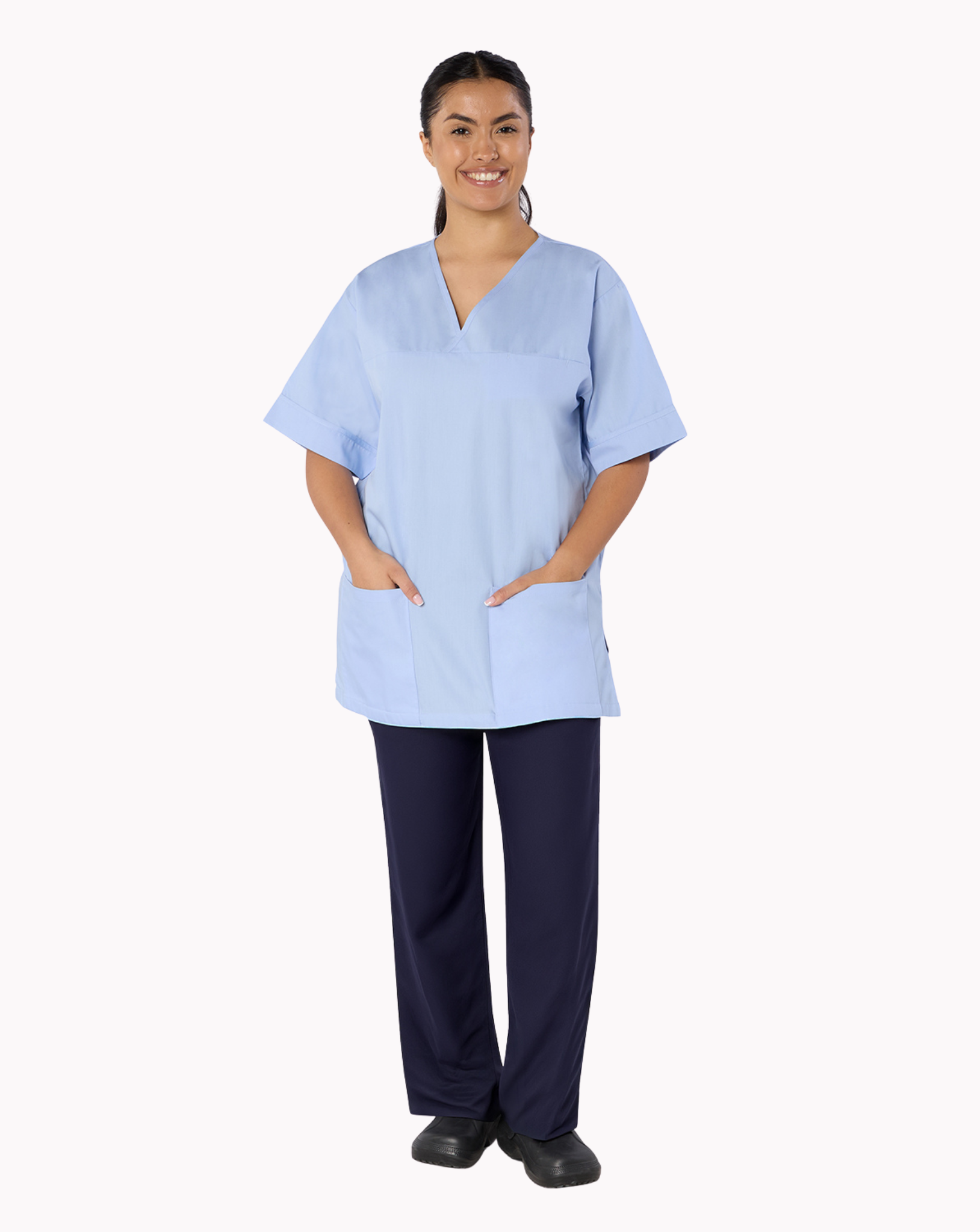 Lightweight Scrub Top | Sky