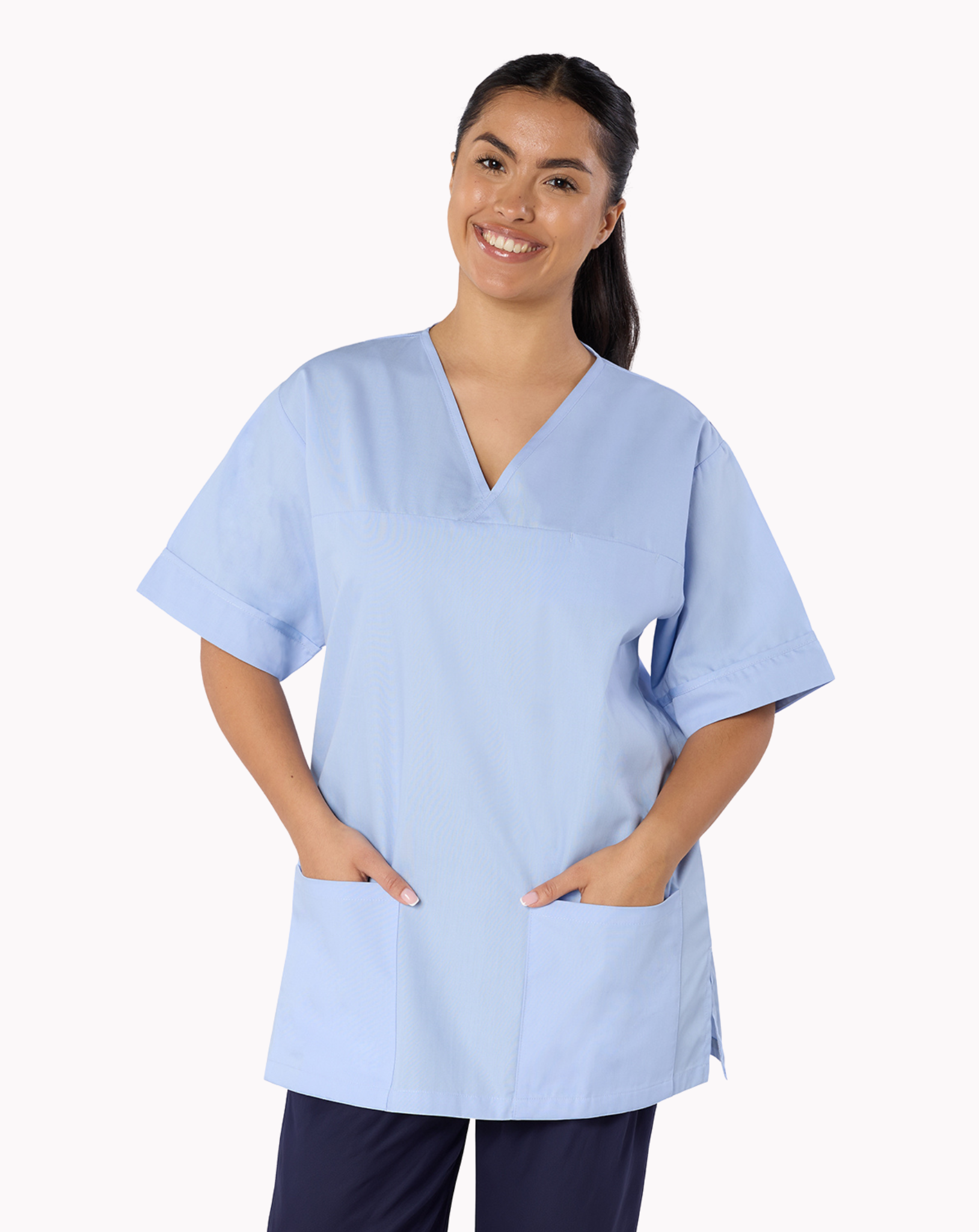 Lightweight Scrub Top - Sky
