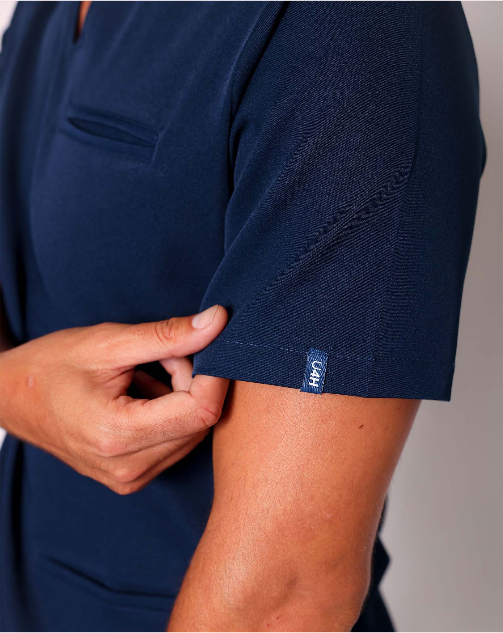 Purity Unisex Scrub Top | Navy