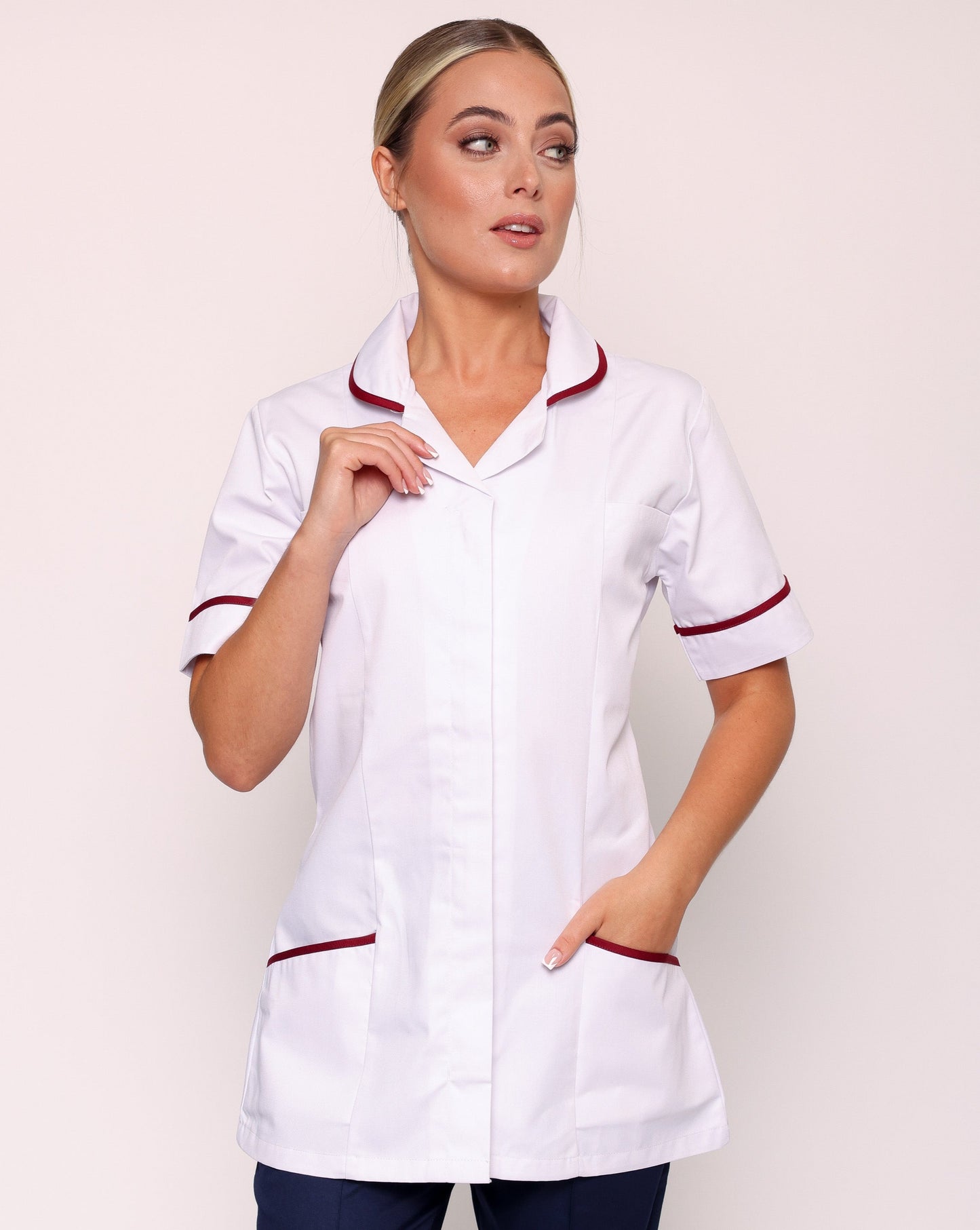 Alcott Ladies Healthcare Tunic - White Collection