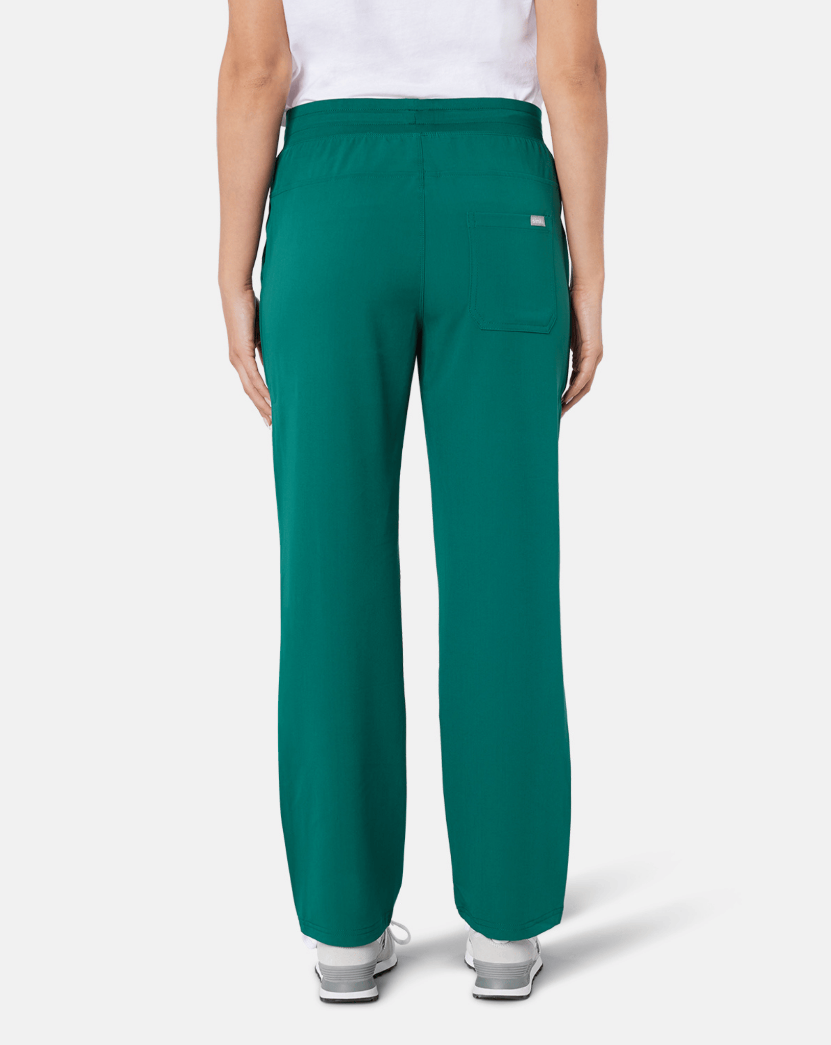 Arlo Straight Leg Scrub Bottoms - Hunter Green