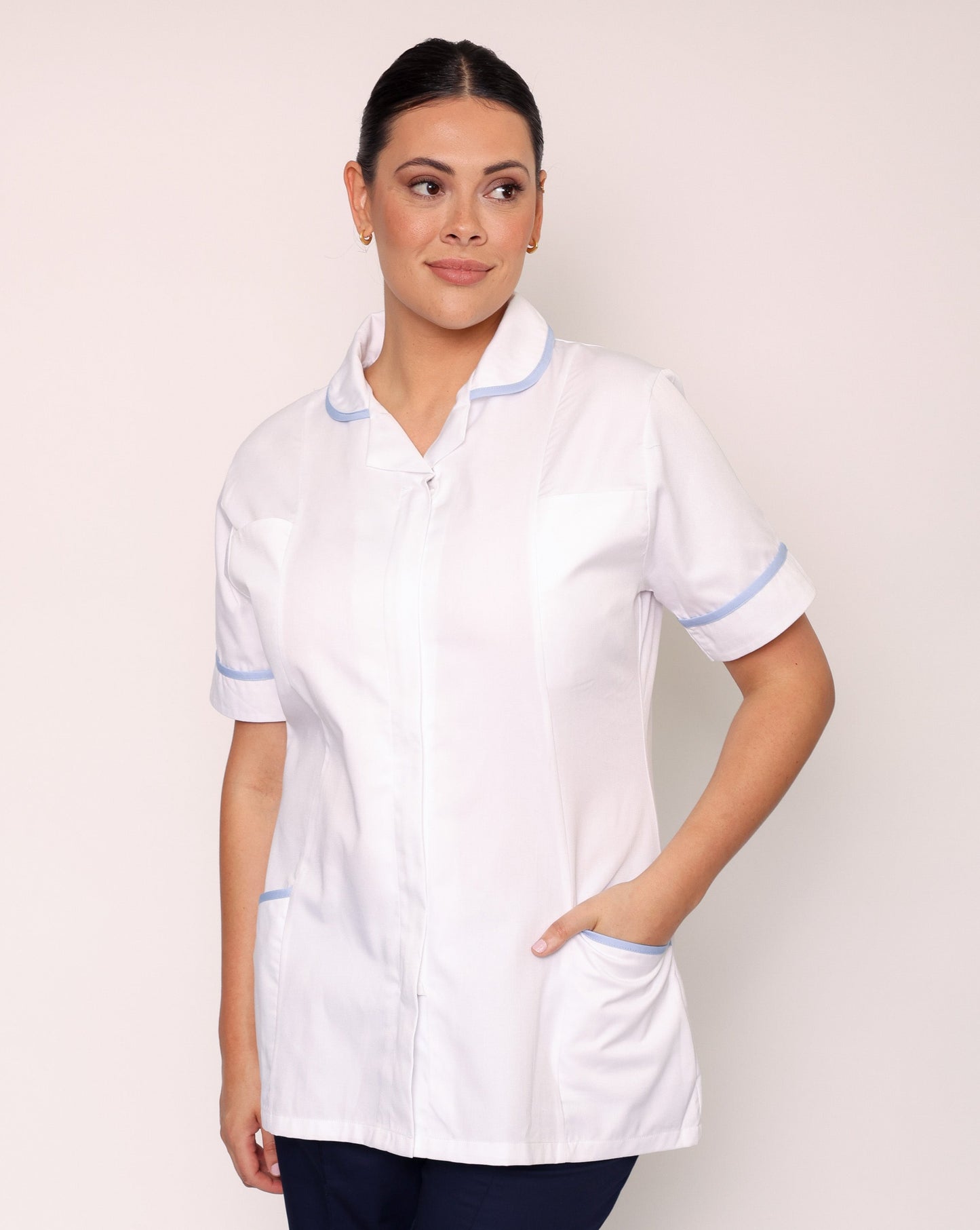 Alcott Ladies Healthcare Tunic - White Collection