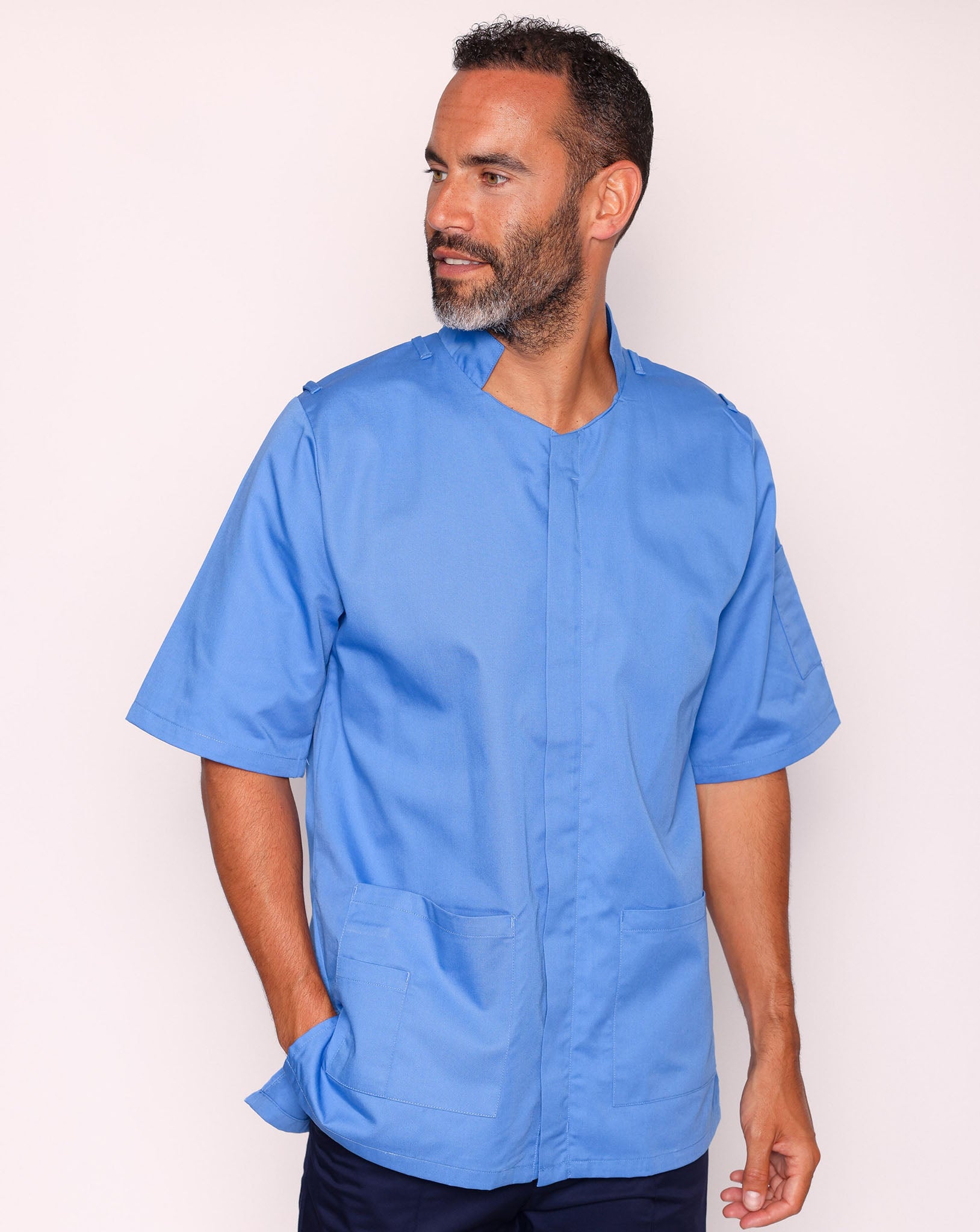 Men's Mandarin Collar Tunic