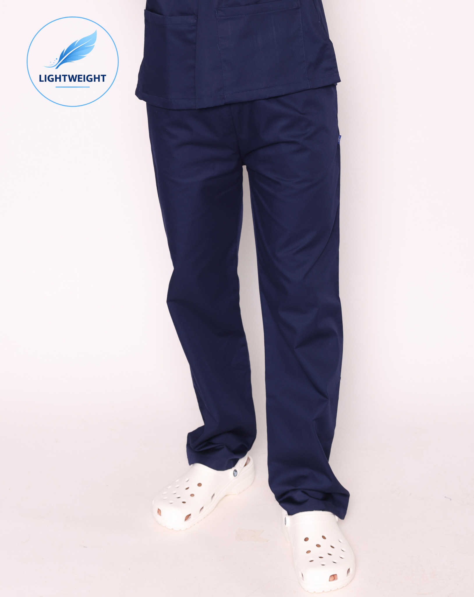 Lightweight Scrub Trousers - Navy