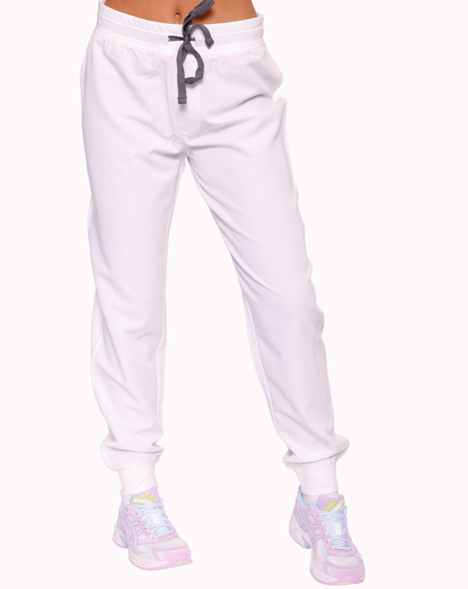 Neo Scrub Joggers - White