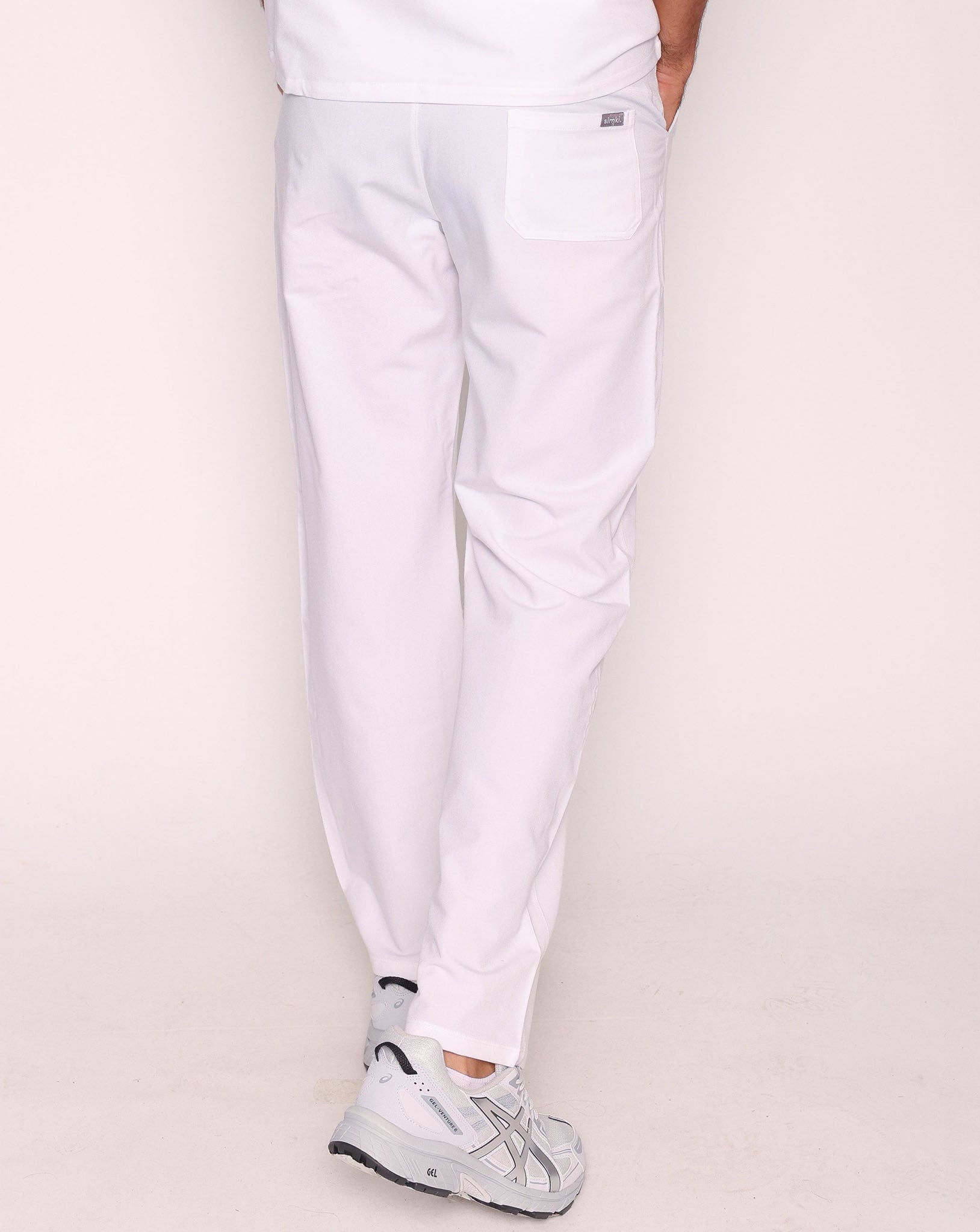 Otto Scrub Trouser - White