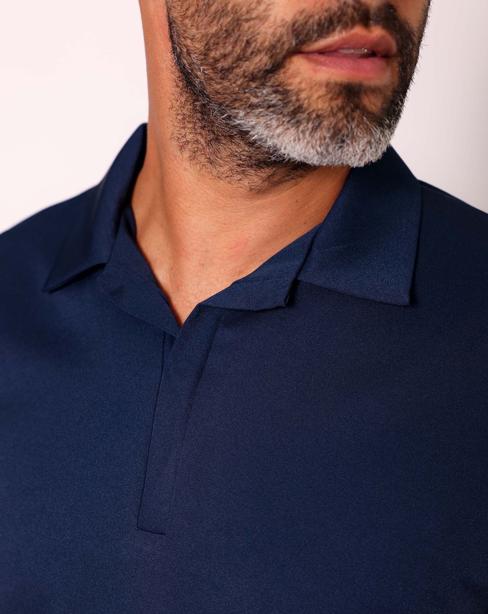 Men's Sketch V-Neck Collared Work Tunic
