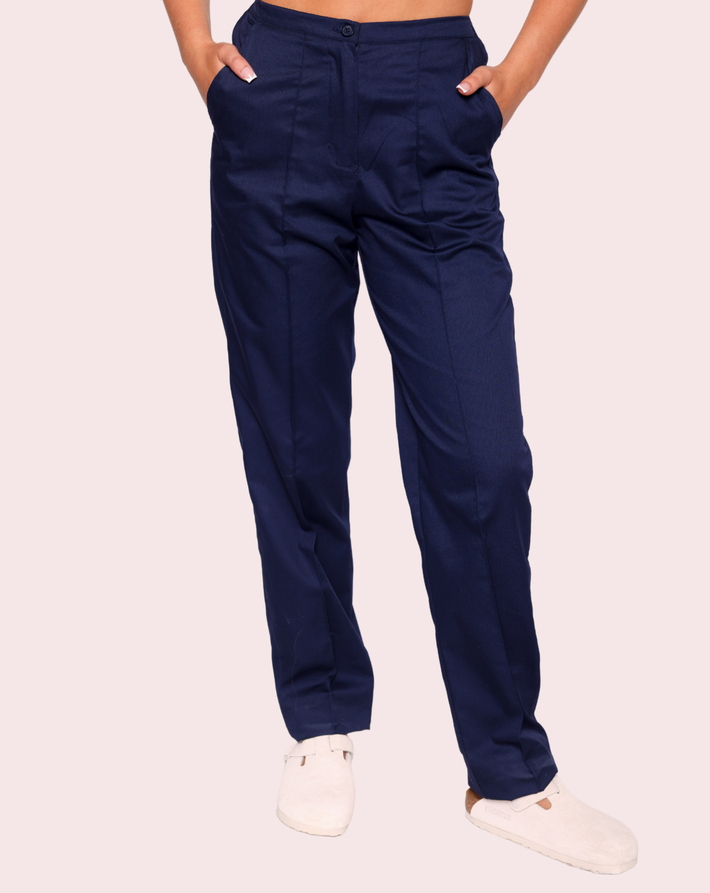 Blue trouser women's deals