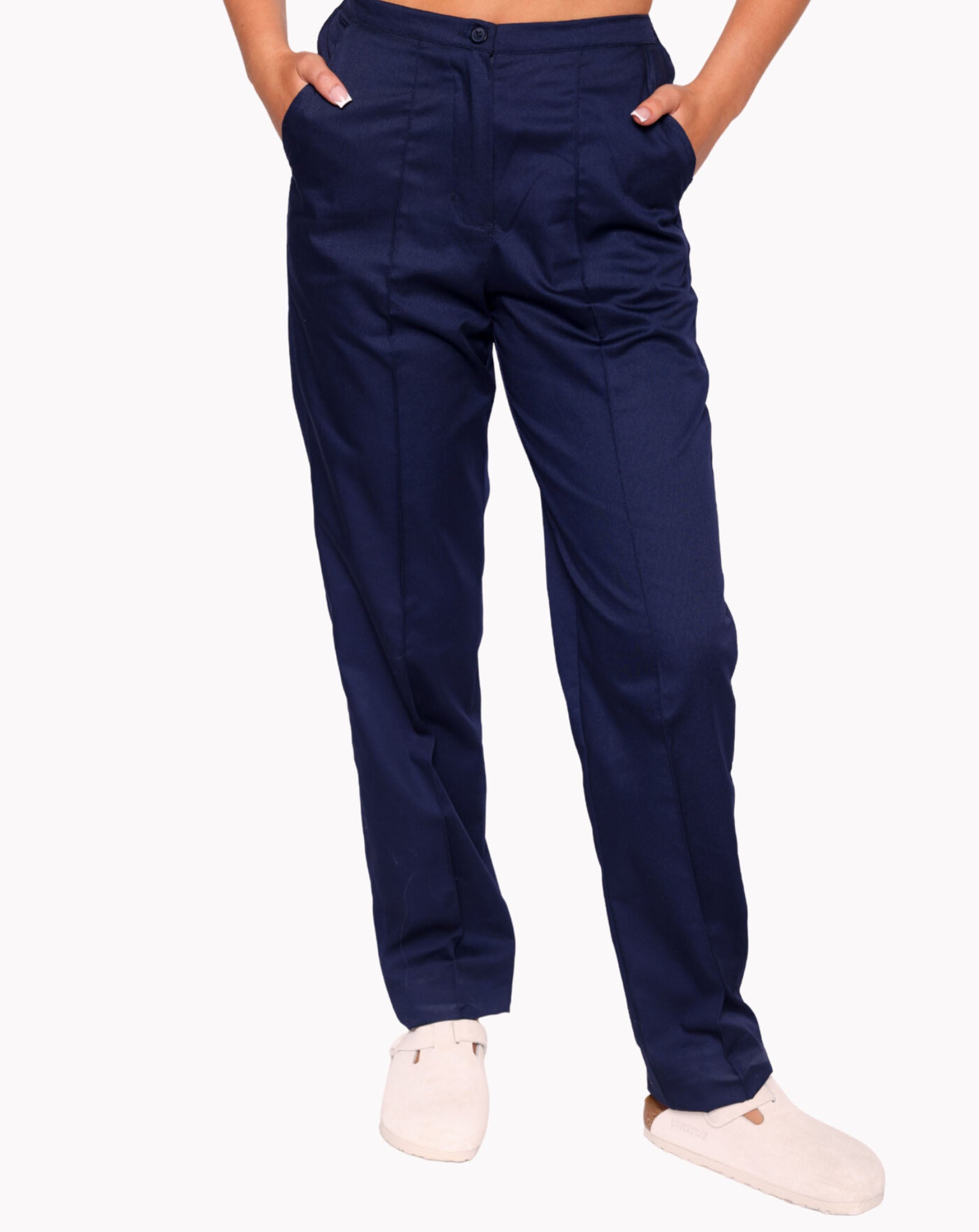 York Women's Navy Healthcare Trousers