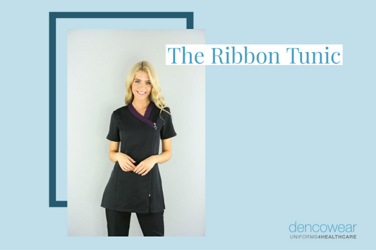 Modern Healthcare Tunics: The Asymmetric Ribbon Tunic