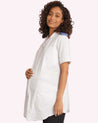 Ladies Maternity Healthcare Tunic with Epaulette Loops