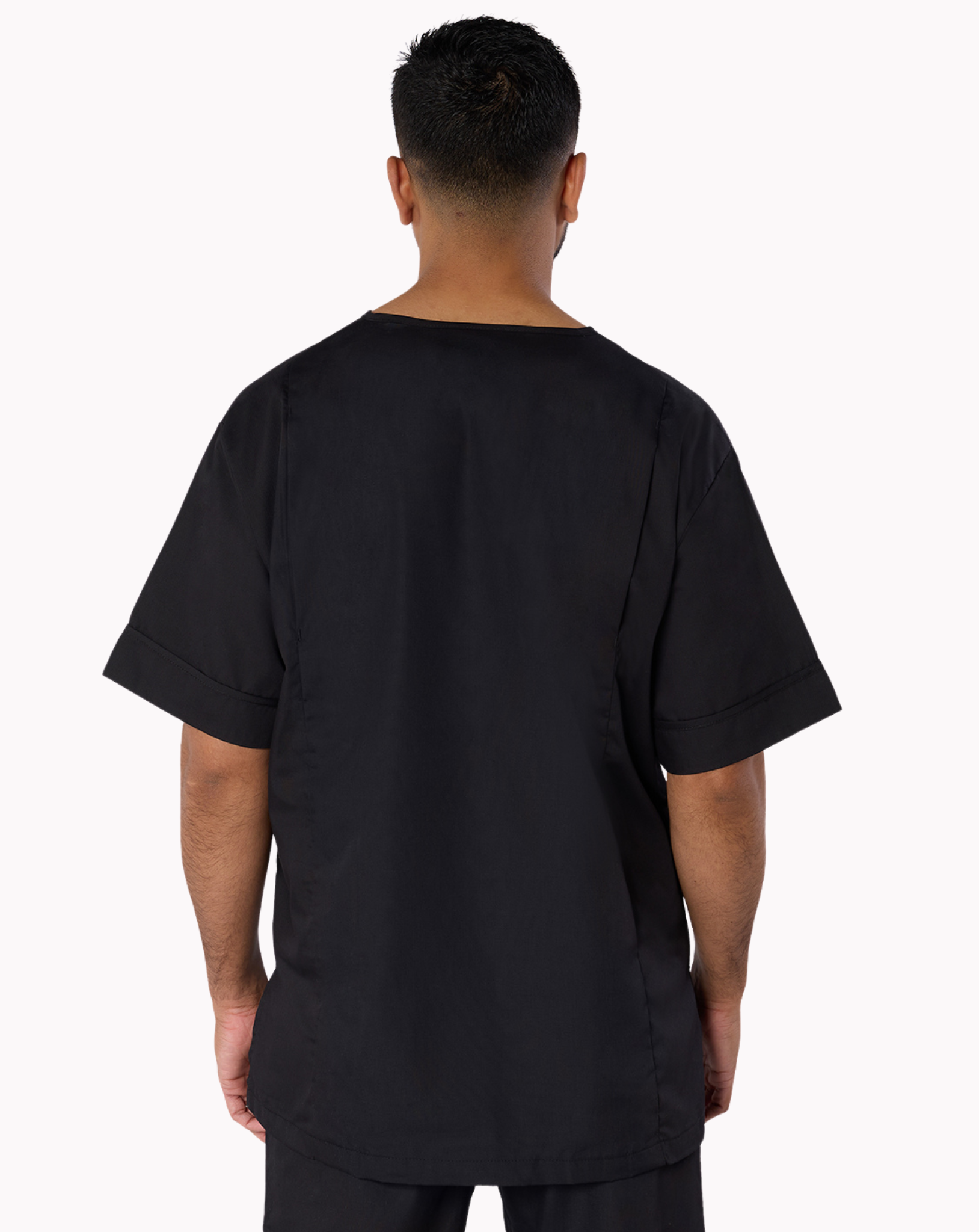 Lightweight Scrub Top - Black