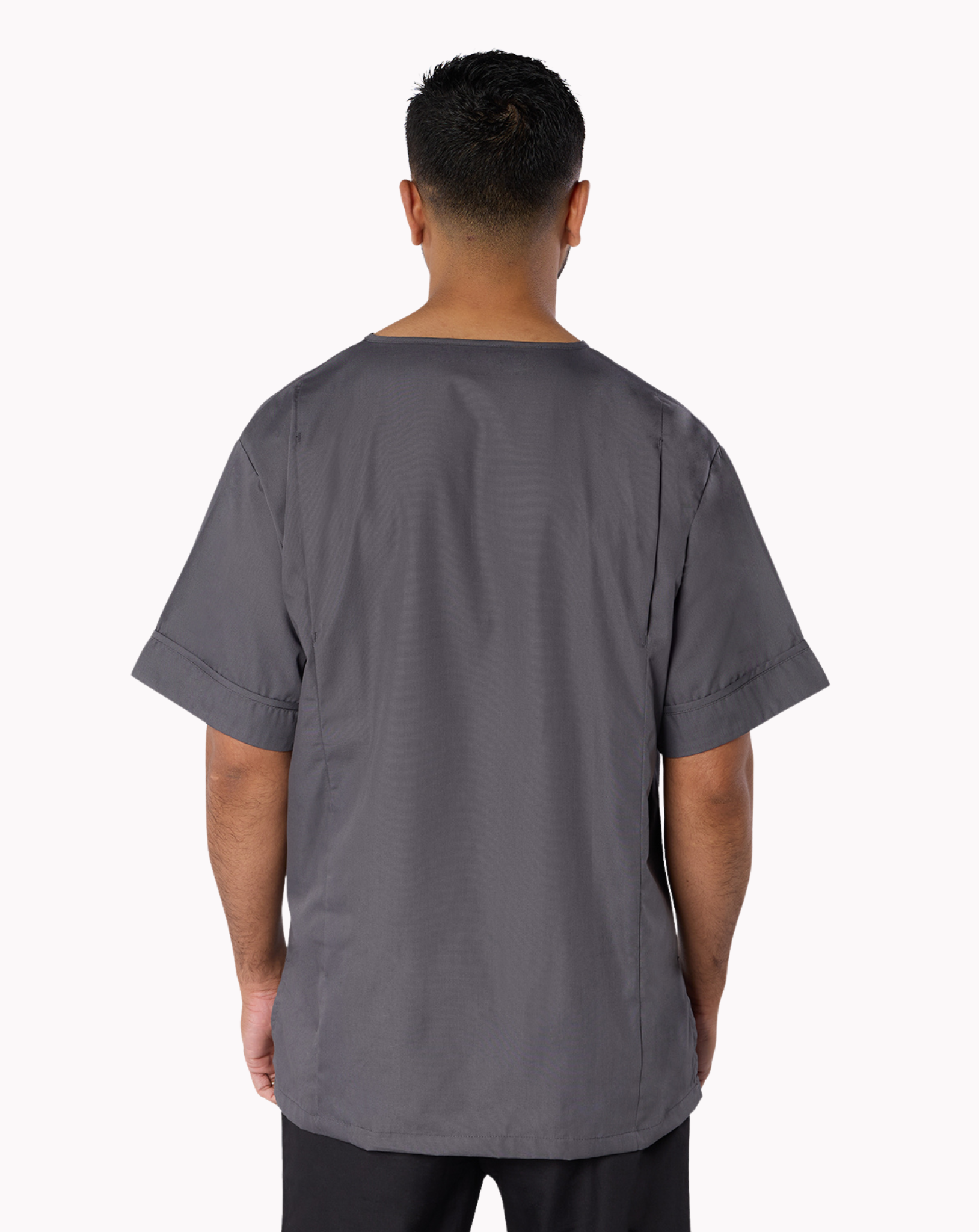 Lightweight Scrub Top - Storm Grey