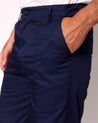 York Men's Navy Healthcare Trousers