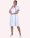 Winfell Asymmetric Modern Healthcare Dress