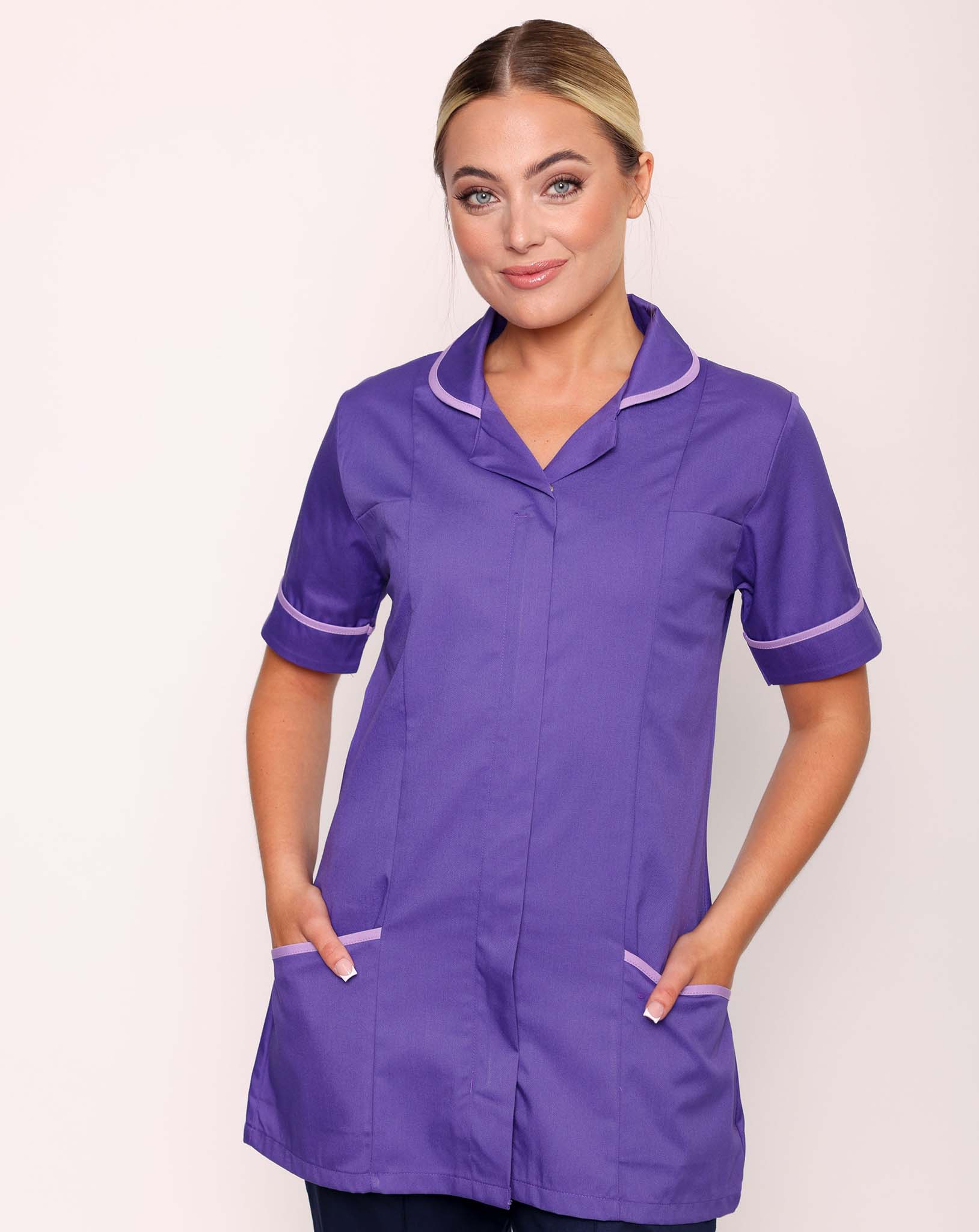 Alcott Ladies Healthcare Tunic - Purple / Lilac