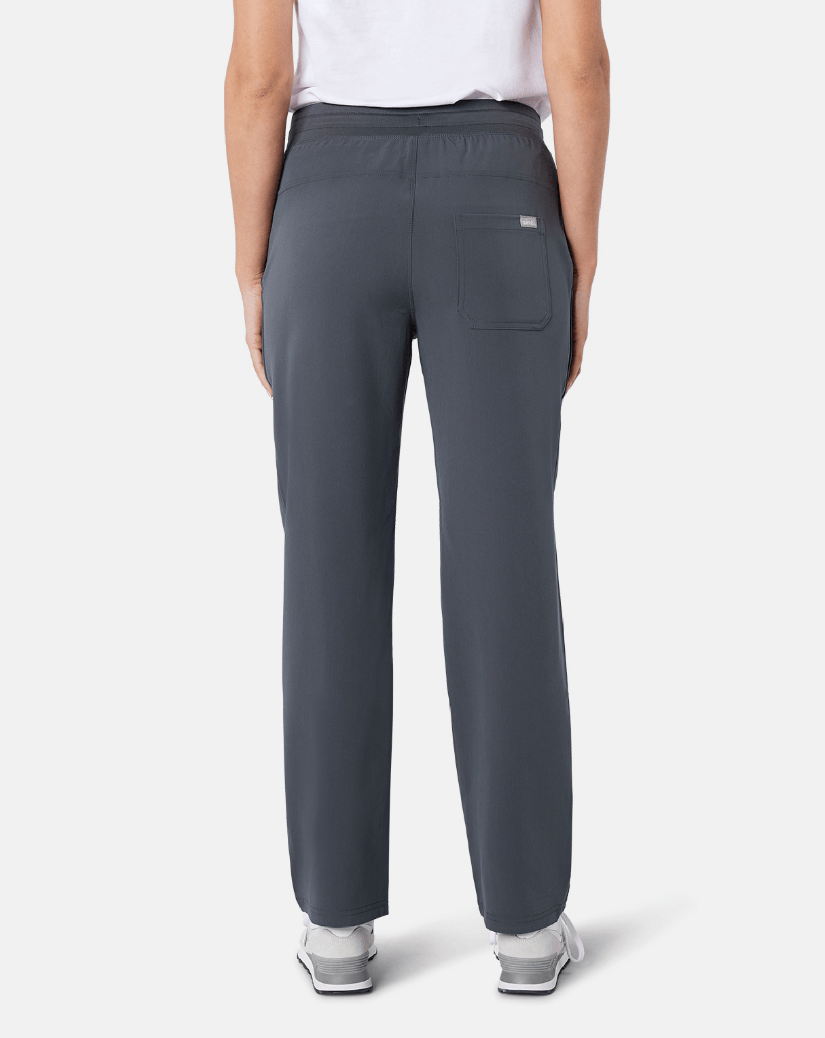 Arlo Straight Leg Scrub Bottoms - Pewter