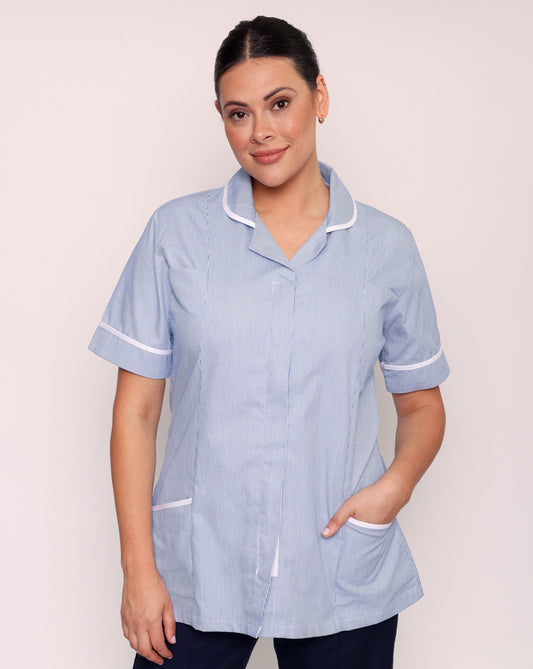 Alcott Ladies Healthcare Tunic - Striped Collection