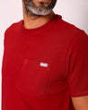 Miles One Pocket Scrub Top