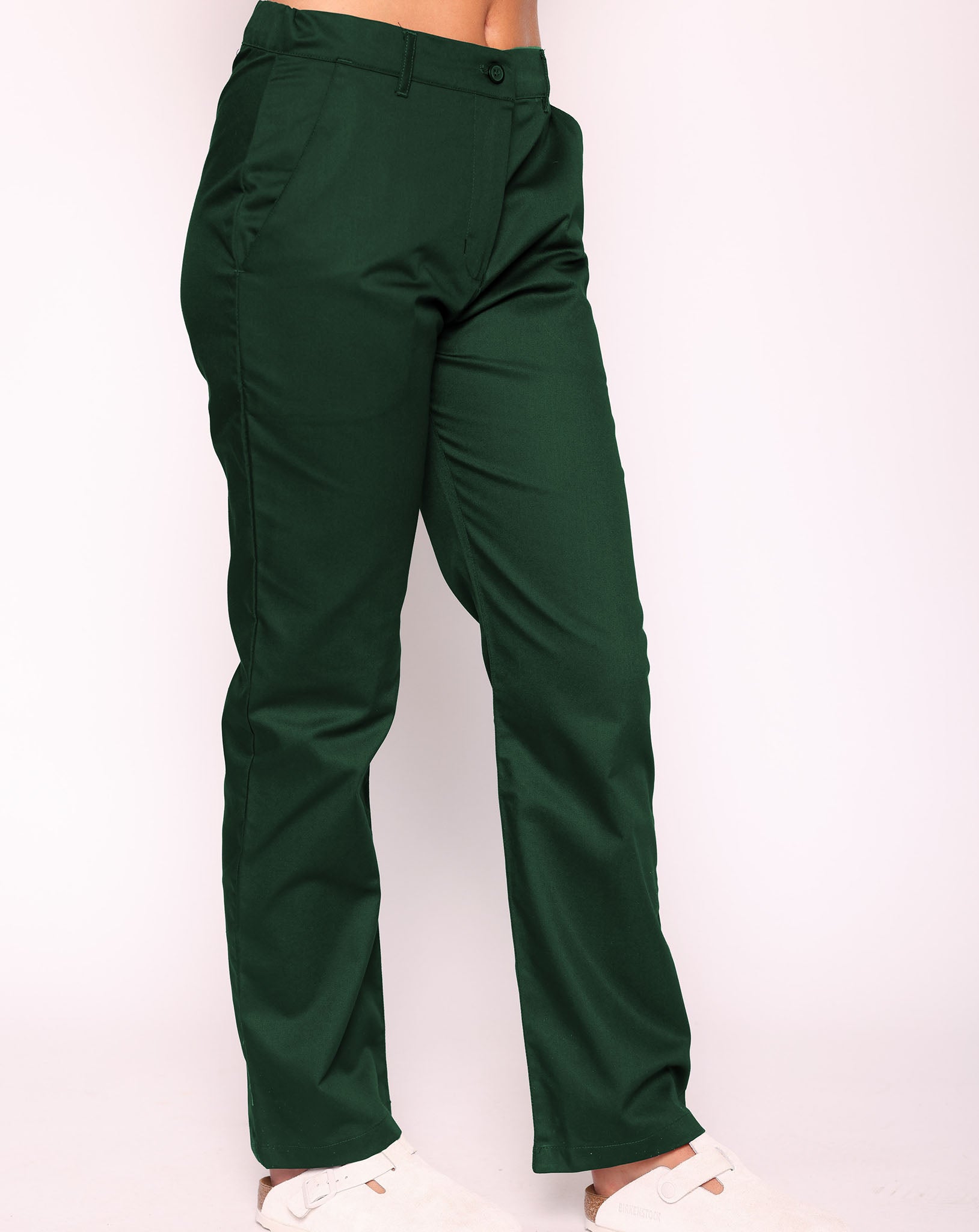 Ladies Side Elasticated Trousers