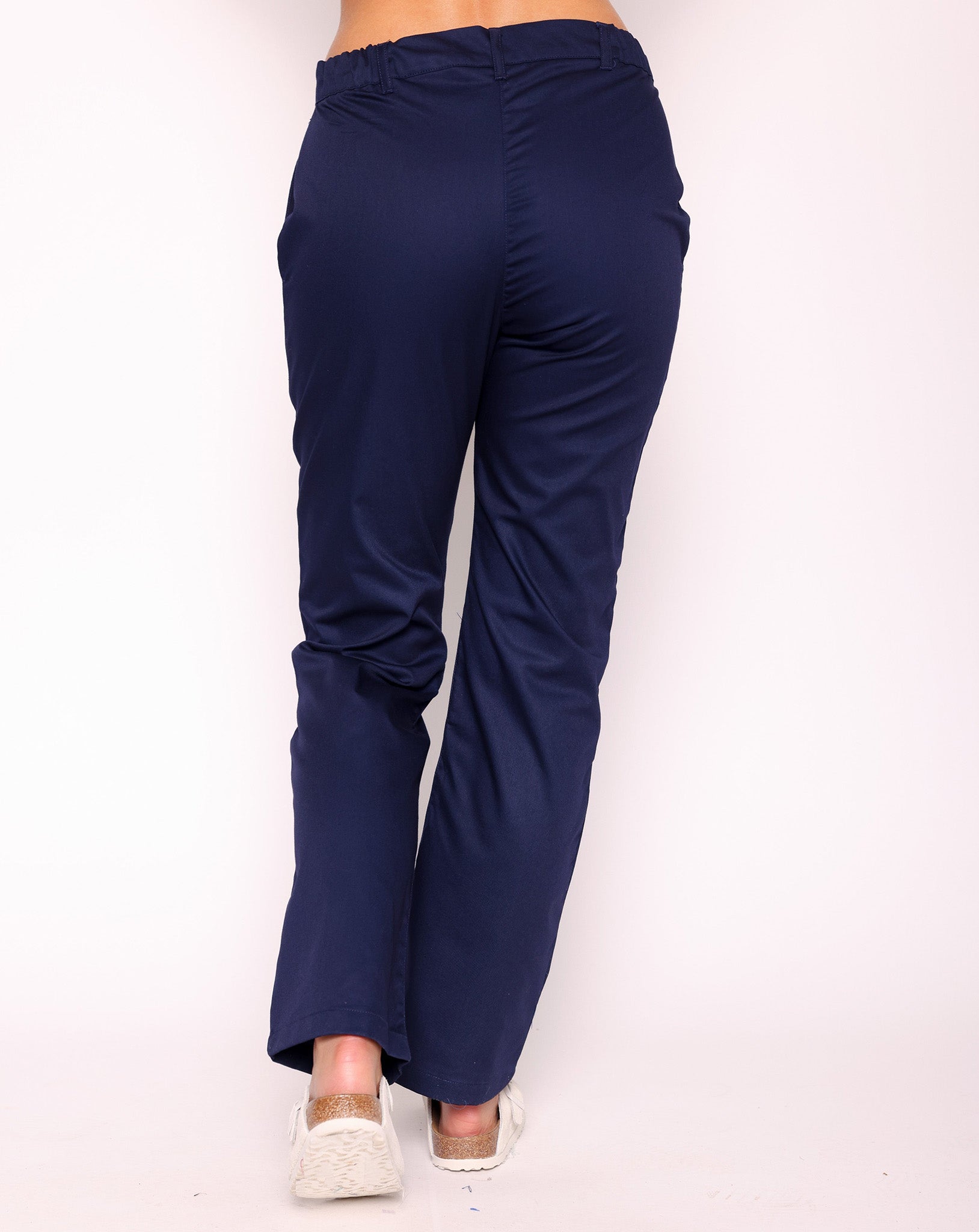 Ladies Side Elasticated Trousers