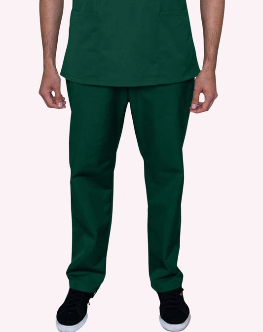 Mawson Forest Green Classic Unisex Scrub Trousers (in Polycotton)
