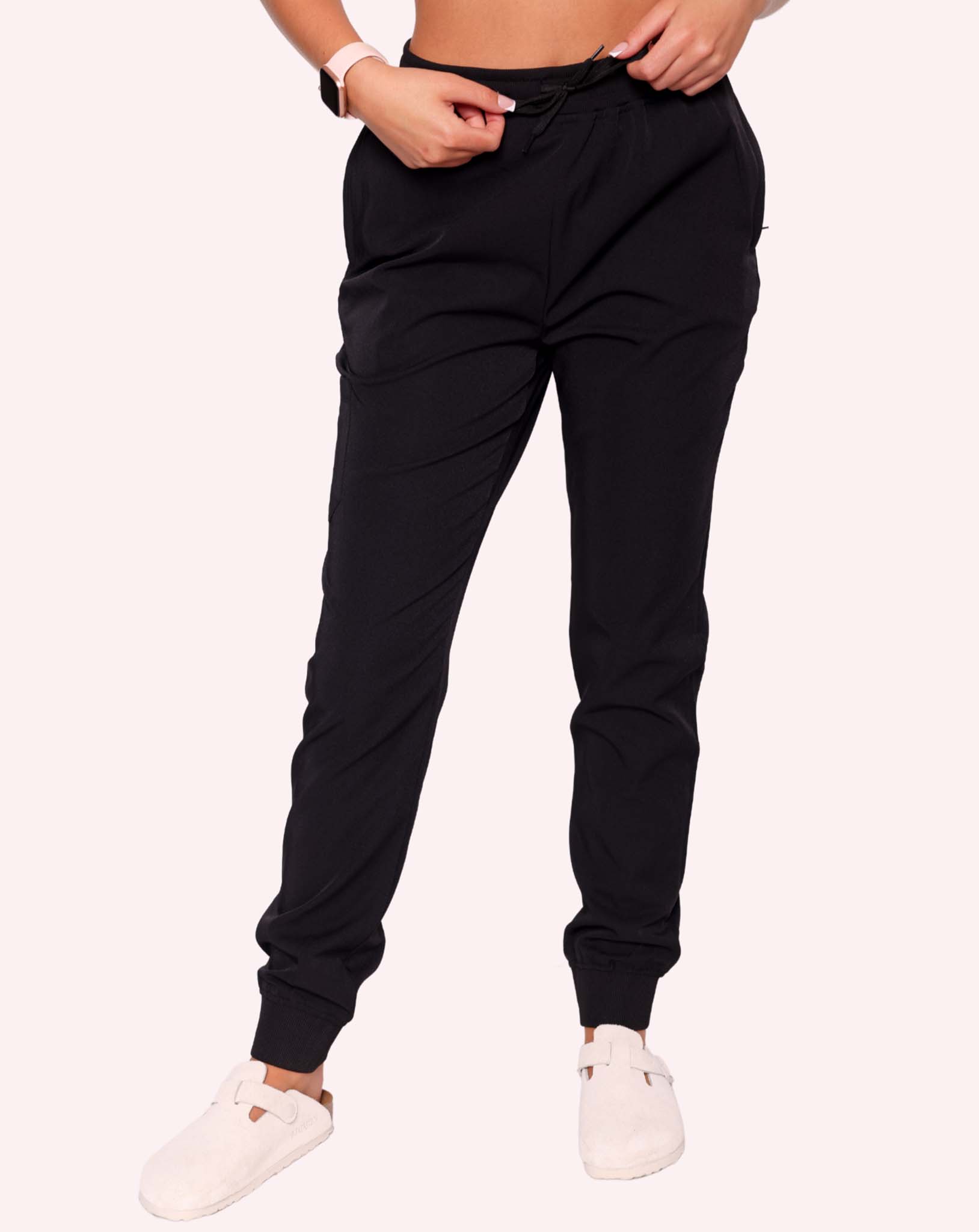 Purity Scrub Trousers - Black