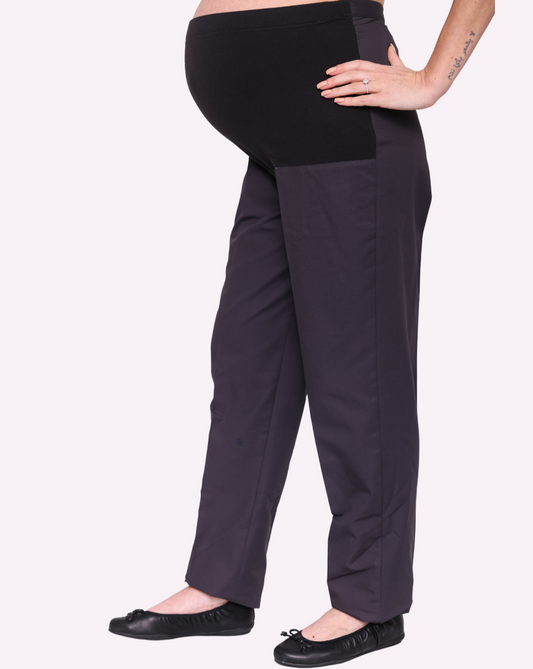 Bloom Comfort Maternity Trousers with Elastic Waistband