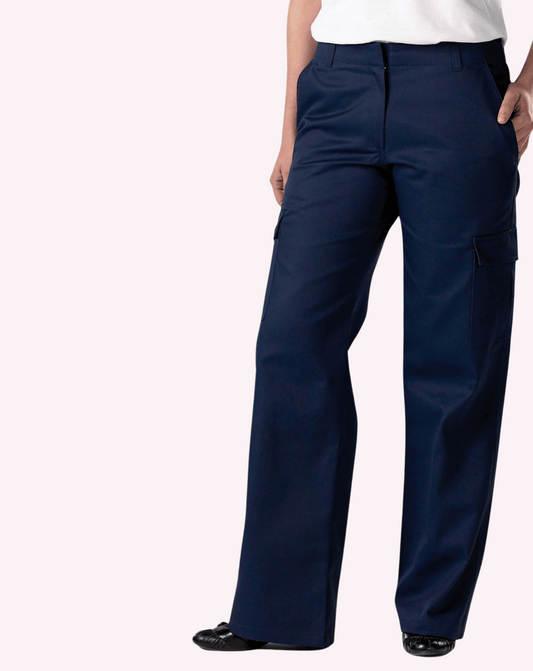 Nurses navy cargo sales trousers